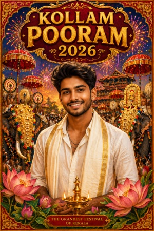 kollam pooram ai prompt 16