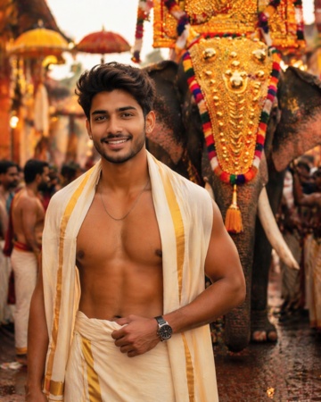 kollam pooram ai prompt 2