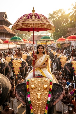 kollam pooram ai prompt 6
