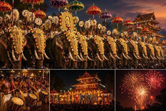 kollam pooram