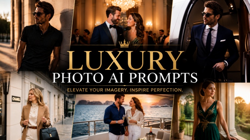 luxury photo prompts overview