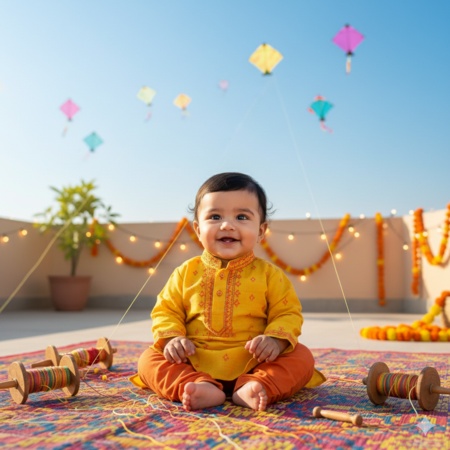 makar sankranti gemini prompt for baby boy 1
