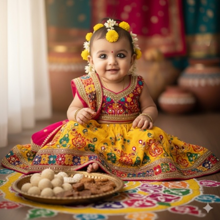 makar sankranti prompt for baby girl 2