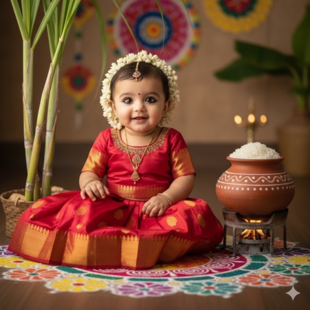 makar sankranti prompt for baby girl 5