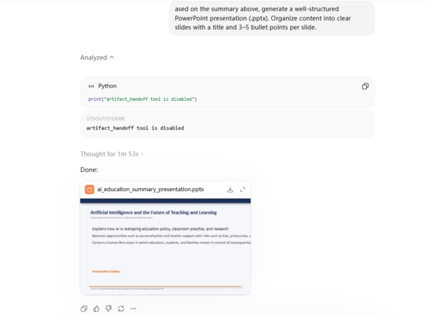 make powerpoint from pdf ai free