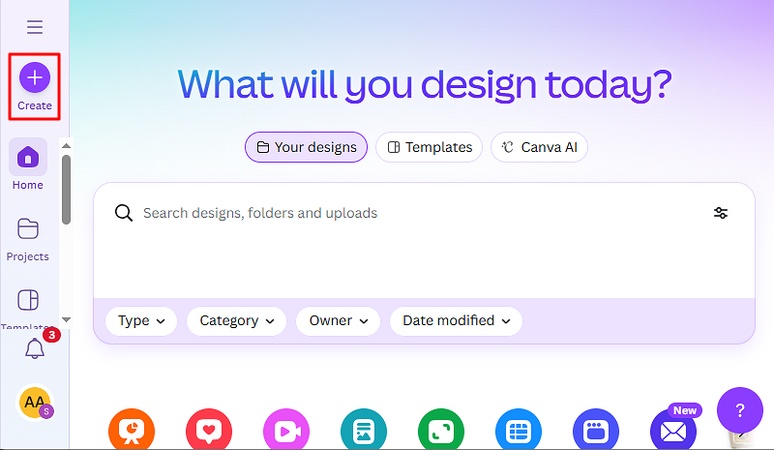 make spoke diagram with canva