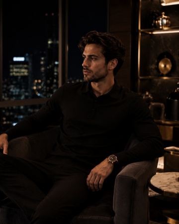 Modern Penthouse Indoor Male Portrait