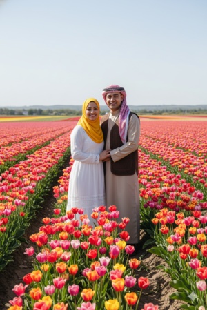 muslim couple prompt gemini free 10