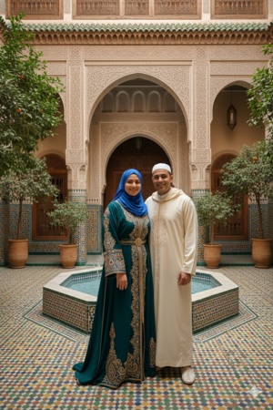 muslim couple prompt gemini free 15