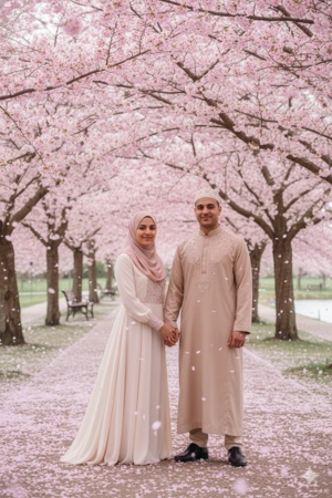 muslim couple prompt gemini free 8
