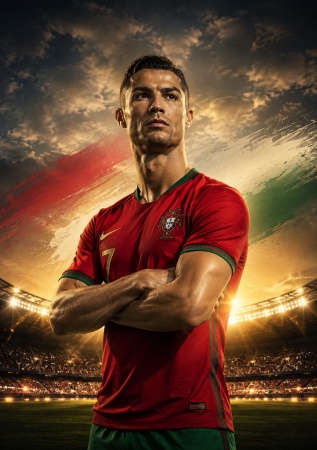 National Team Hero Poster Prompt