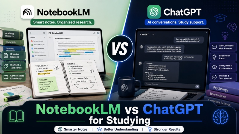 NotebookLM vs ChatGPT overview