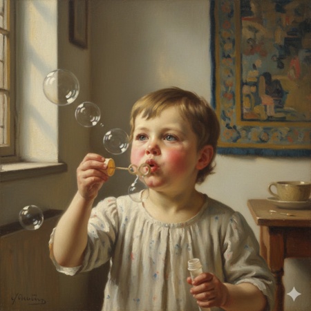 oil painting prompt for gemini 8