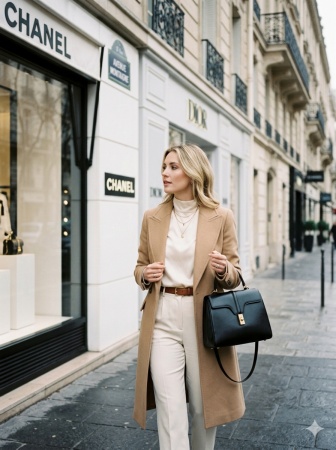 Paris Boutique Street Style Portrait