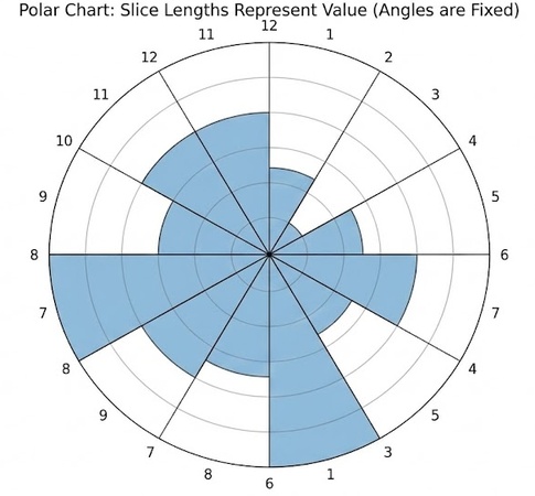 polar chart example vs pie