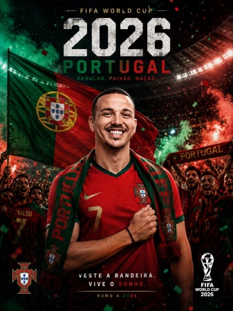Portugal-Inspired FIFA Fan Image Prompt