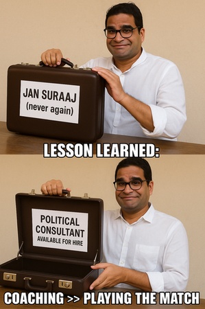 Prashant Kishor Jan Suraaj Meme