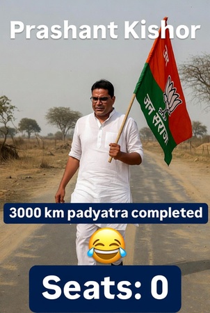 Prashant Kishor Strategy Meme