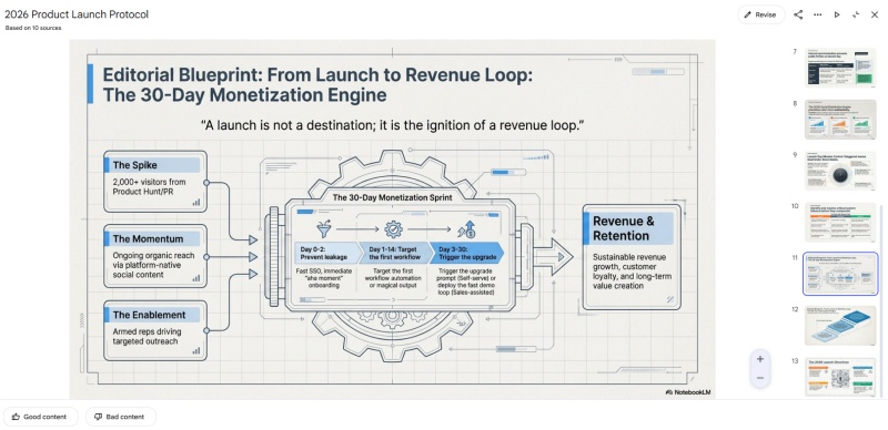 Product Launch Slides Prompt