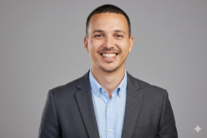 Professional LinkedIn Headshot for Men