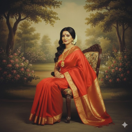 prompt for gemini ai girl in saree