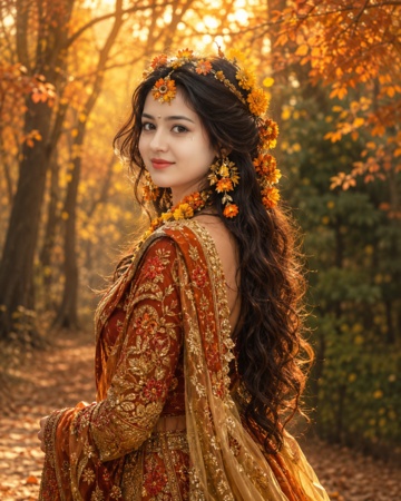 prompt for radha rani look for girl 15