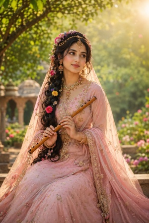 prompt for radha rani look for girl 4