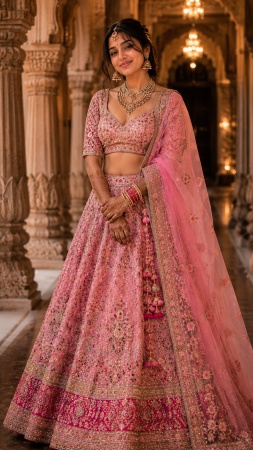 Royal Palace Lehenga Portrait