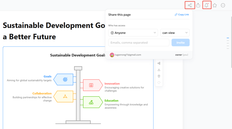 Seamless Sharing & Notifications