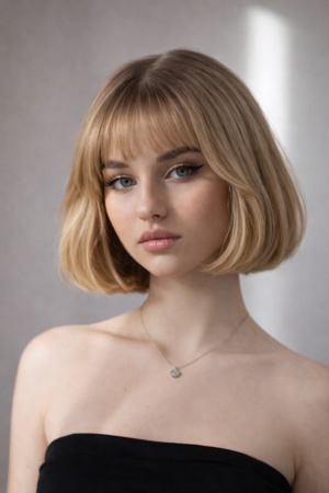 short hair ai prompt female 3