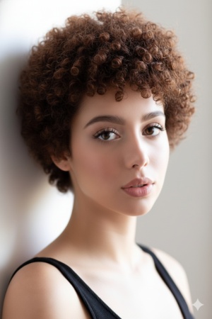 short hair ai prompt female 6