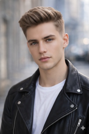 short hair ai prompt male 1