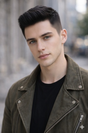 short hair ai prompt male 6