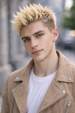 short hair ai prompt male 8