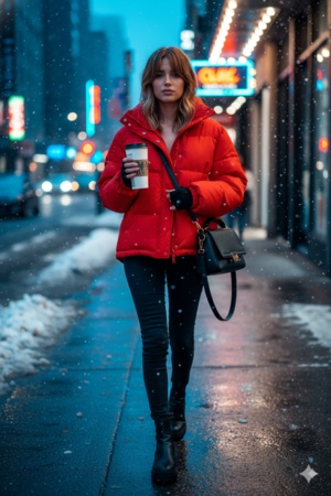 snow prompt for gemini 9