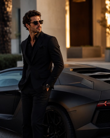 Sports Car Outdoor Portrait