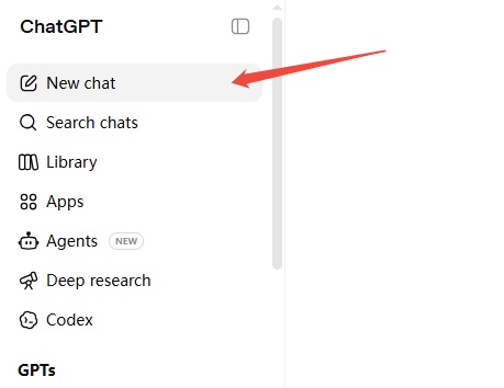 start a fresh conversation