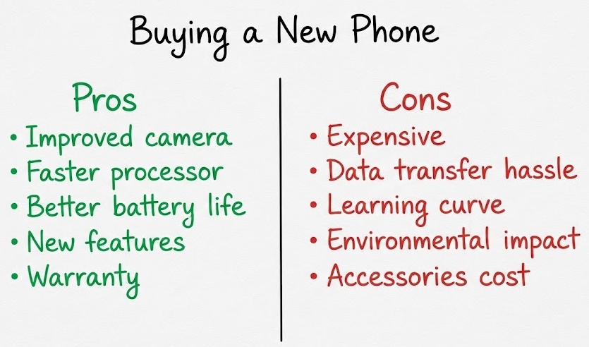 t chart example in life
