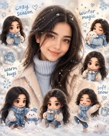 trending chibi cartoon style ai photo 16