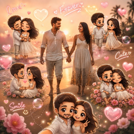 trending chibi cartoon style ai photo 9