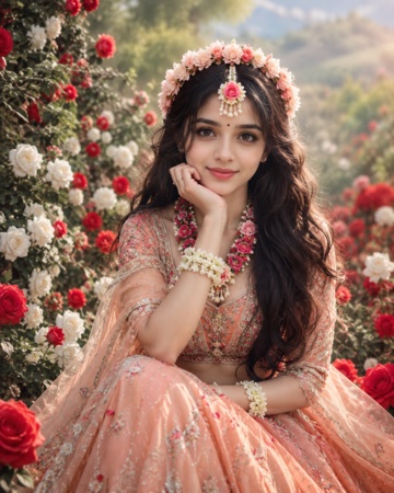trending radha rani prompt 6