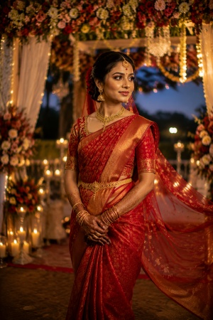 Twilight Mandap Breeze Scene