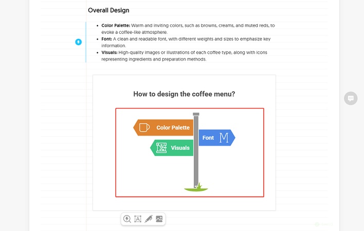 updated visual output