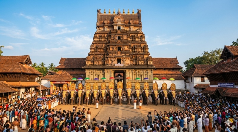 Vadakkunnathan Temple Gopuram