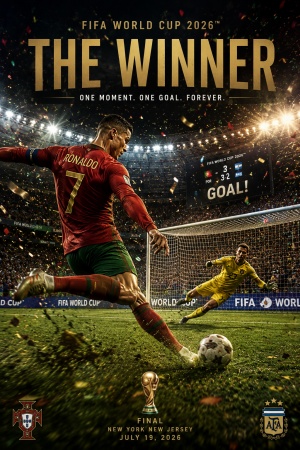 Winning Goal Poster Prompt