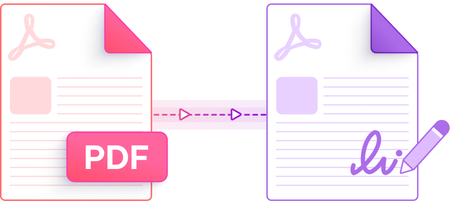 sign pdf icon