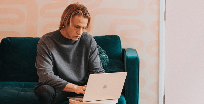 a man working with ai pdf reader
