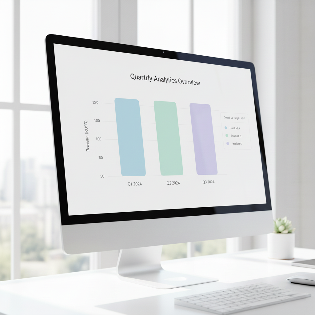 3 column chart sample 2